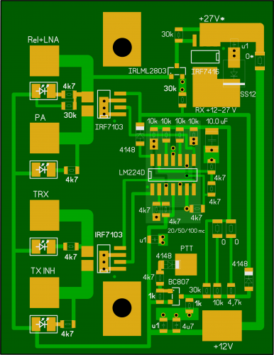 Sequencer PCB layout
